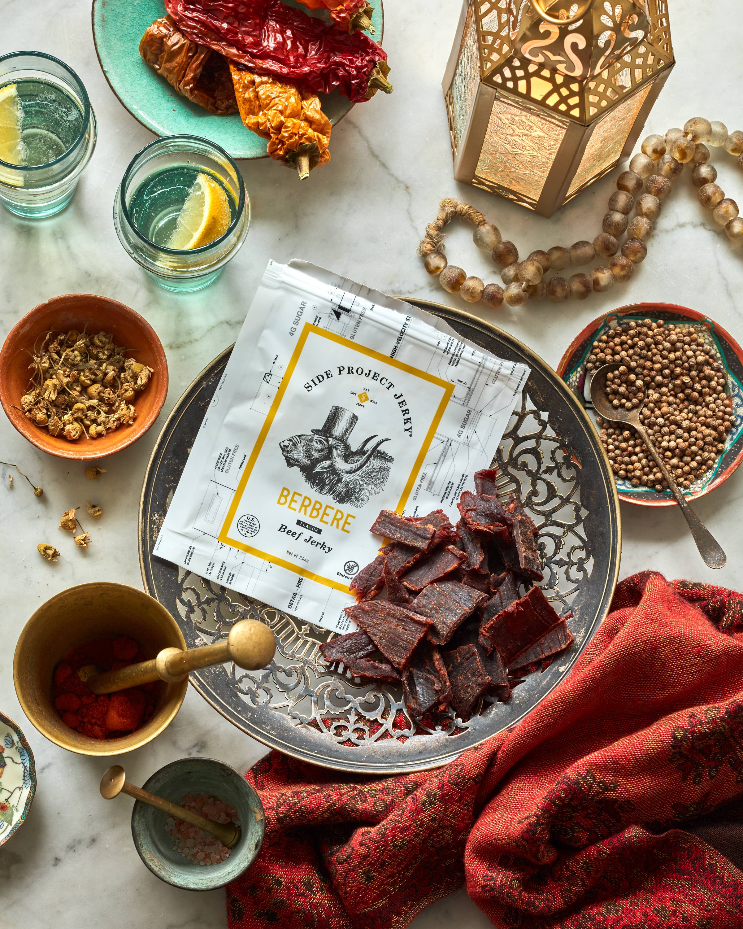 Berbere Beef Jerky - Side Project Jerky