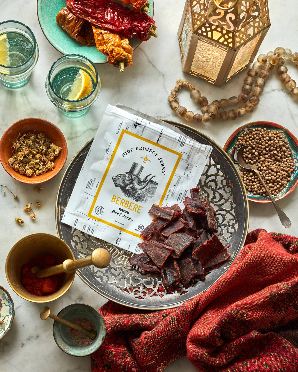 Berbere Beef Jerky - Side Project Jerky