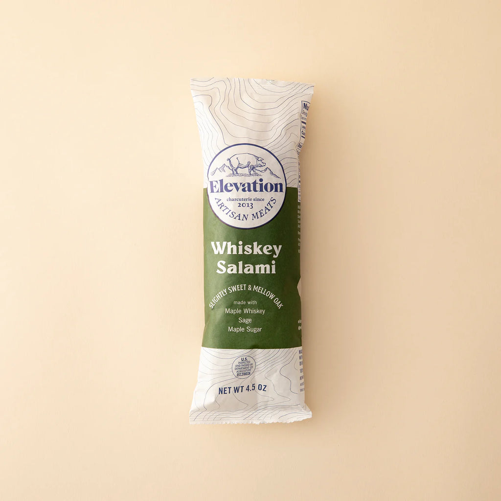 Whiskey Salami - Elevation Meats