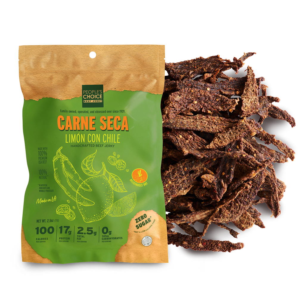 Limon Con Chile Carne Seca - People's Choice Jerky