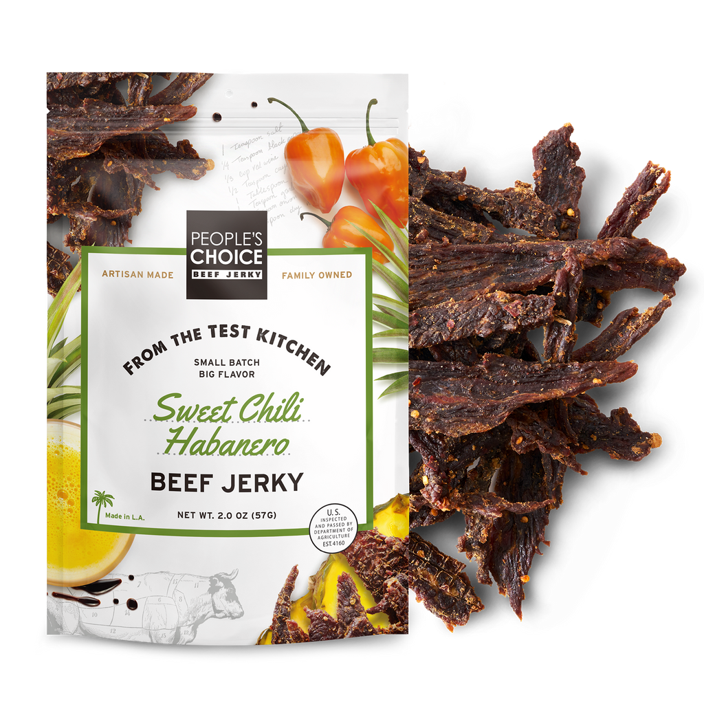Sweet Chili Habanero Beef Jerky - People's Choice Jerky