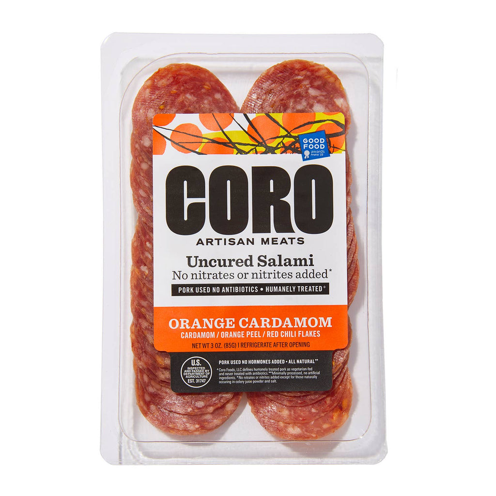 Orange Cardamom Salami - Coro Foods