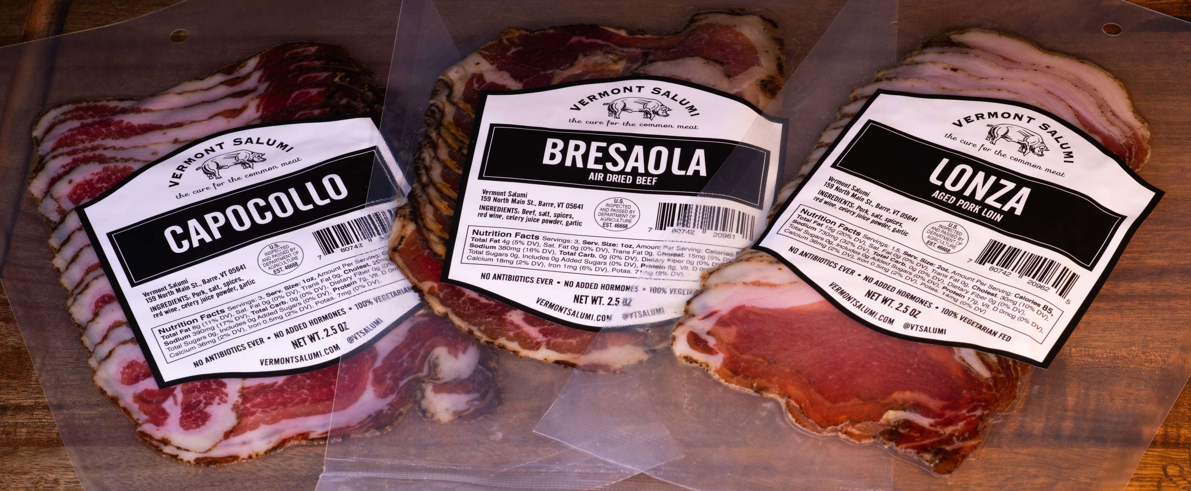 Lonza Sliced Pork Loin - Vermont Salumi