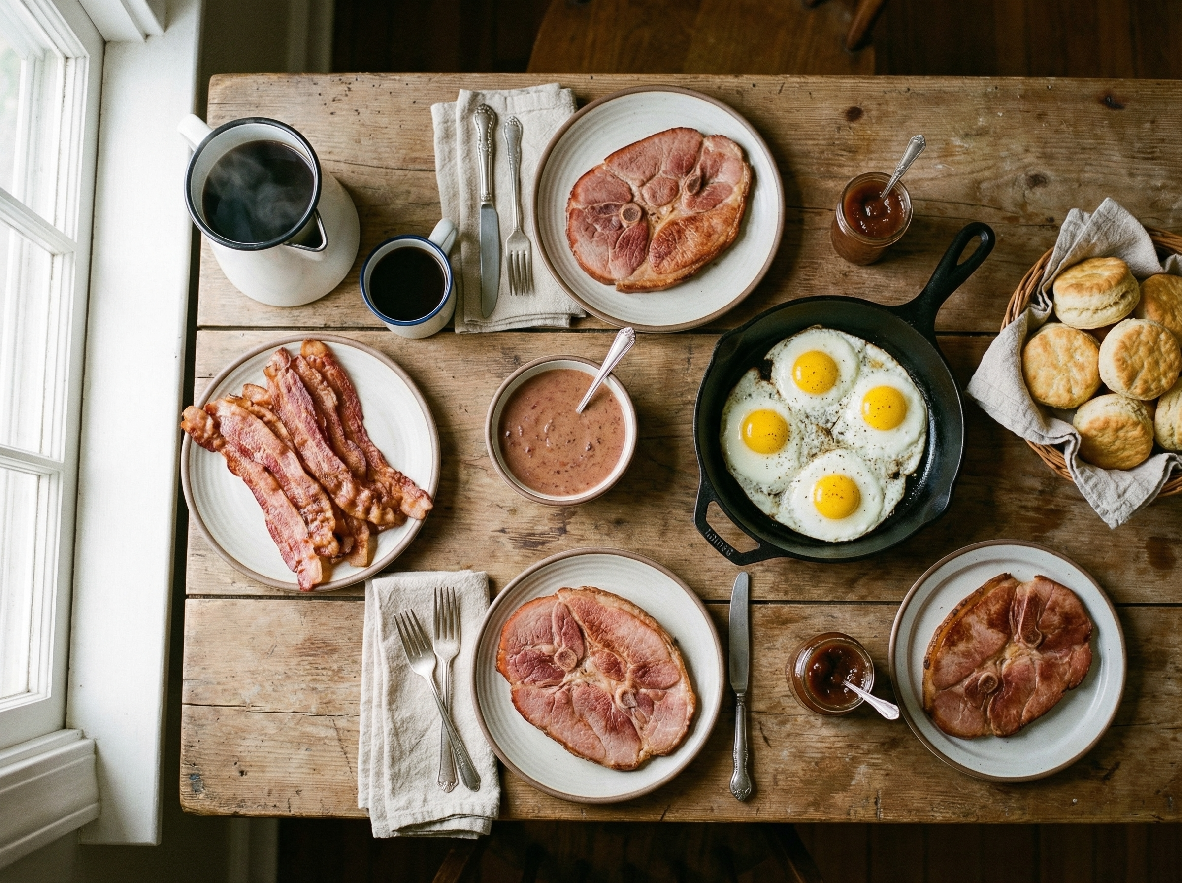 Country Ham Breakfast Set
