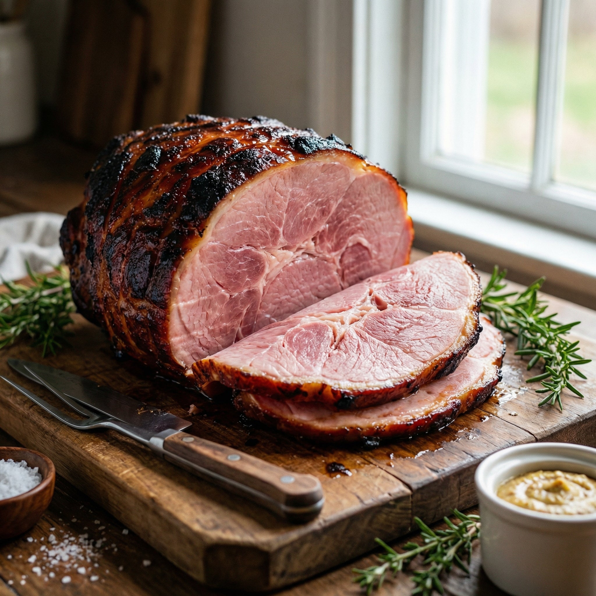 Old Fashioned Boneless Ham Half (5lb+)