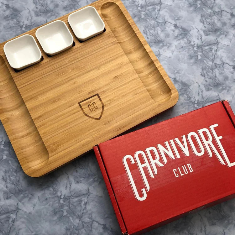 Charcuterie Combo Box & Serving Board - Carnivore Club USA