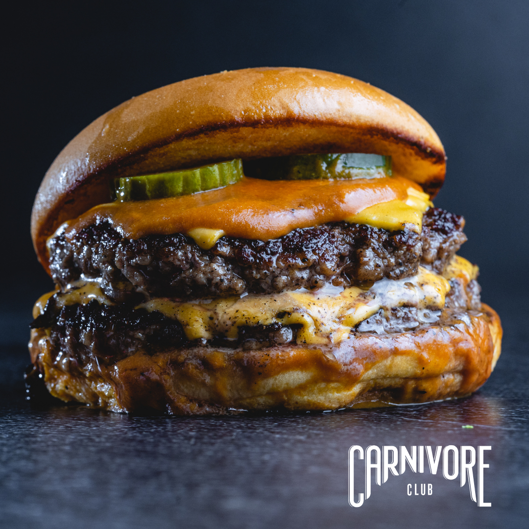 The Juiciest Burger – 80/20 Blend (4 x ¼ lb) - Carnivore Club USA