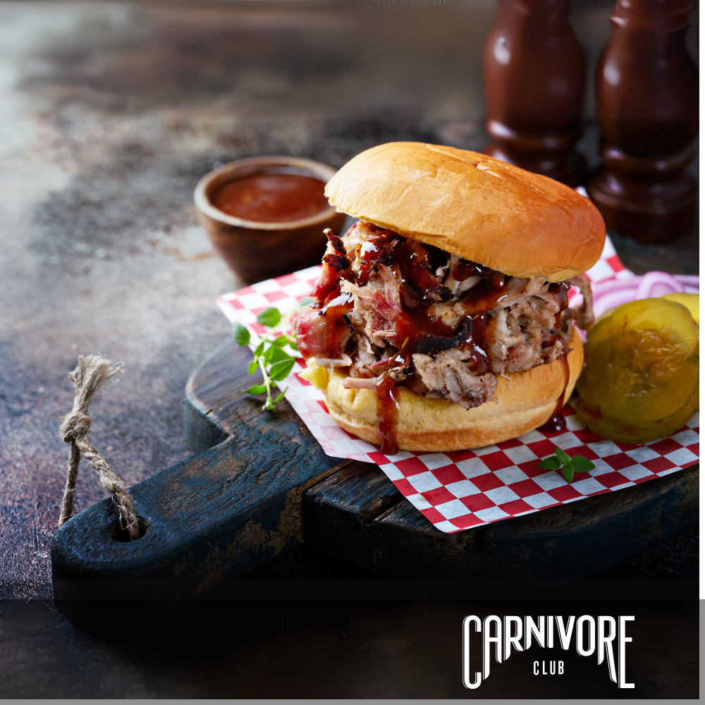 Smoked Pulled Pork (5 lb) - Carnivore Club USA
