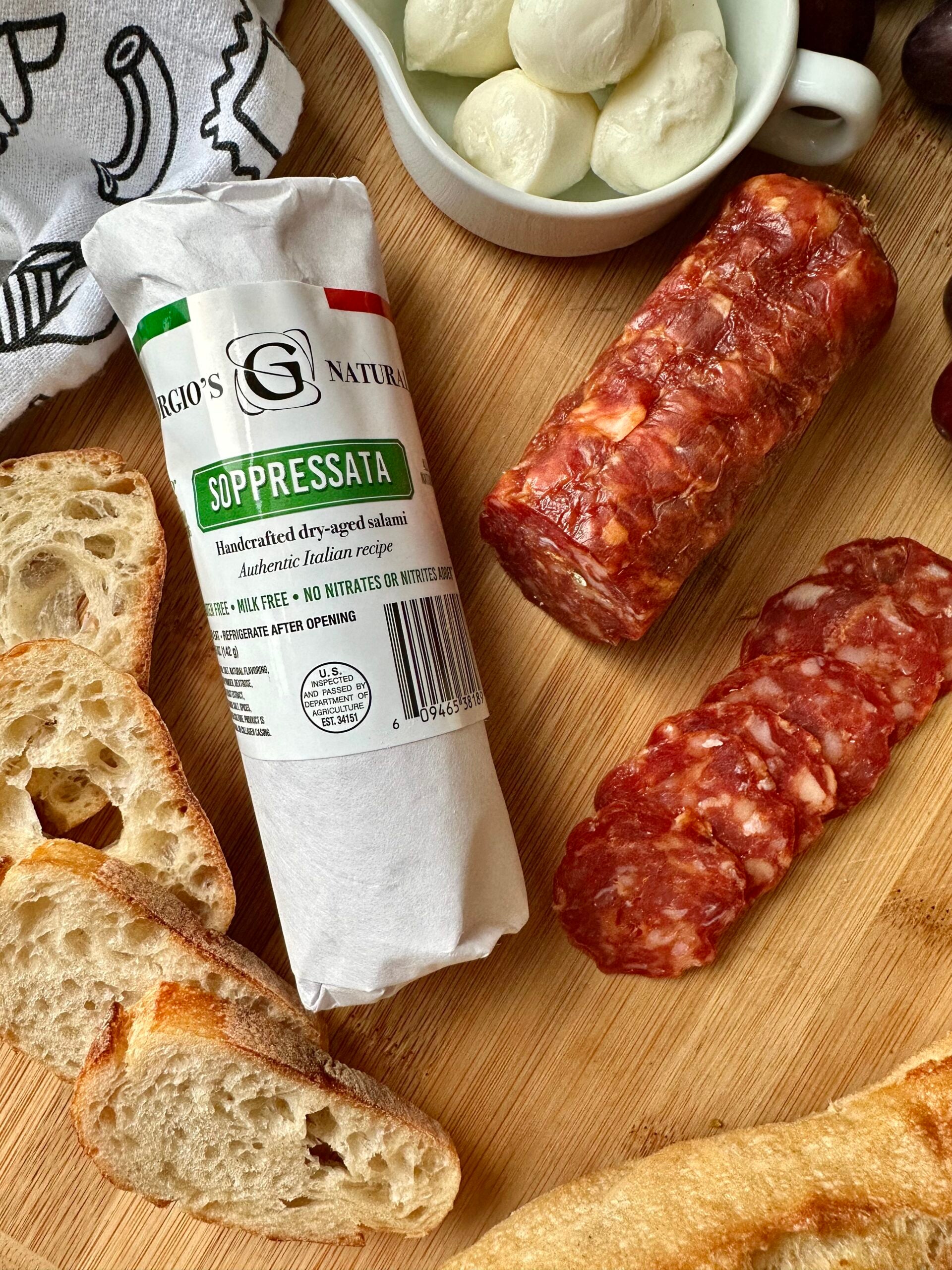 Soppresatta salami (Giorgio's Naturals) - Carnivore Club USA