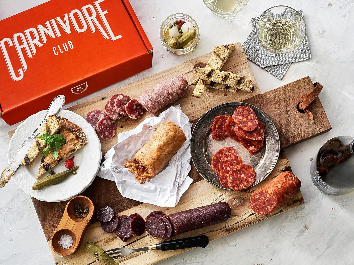 Tempesta Artisan Salumi Charcuterie Sampler - Carnivore Club USA