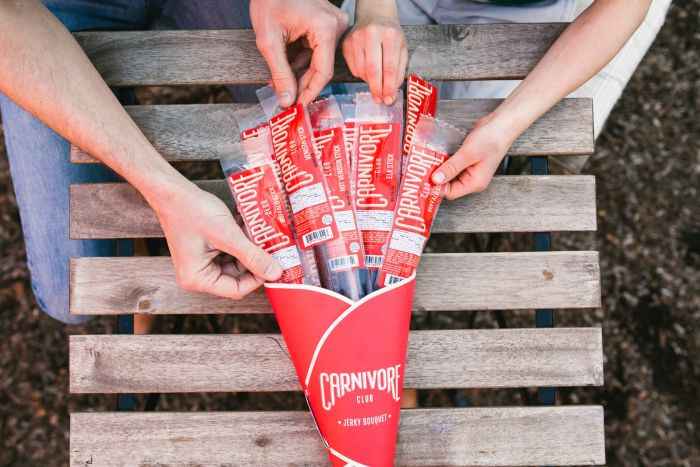 Exotic Meat Snack Stick Bouquet