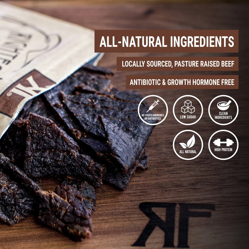 Bourbon Franklin Beef Jerky (Righteous Felon) - Carnivore Club USA