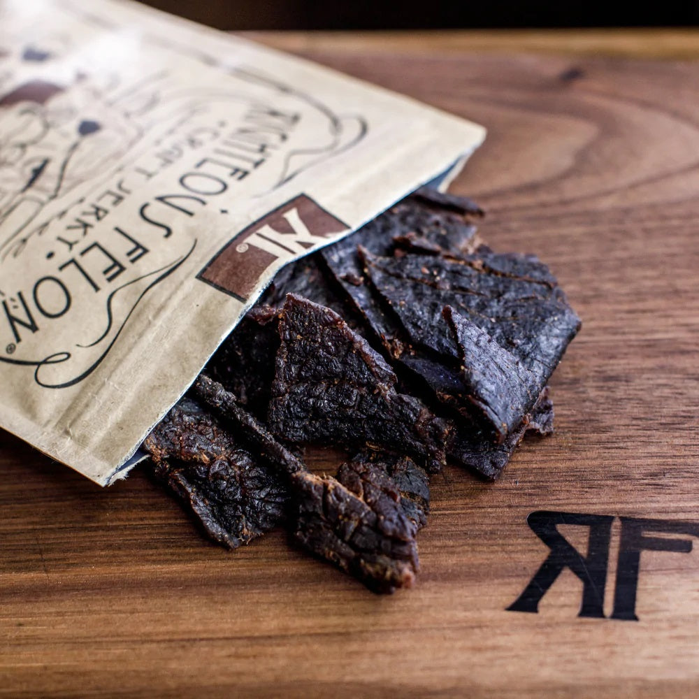 Bourbon Franklin Beef Jerky (Righteous Felon) - Carnivore Club USA