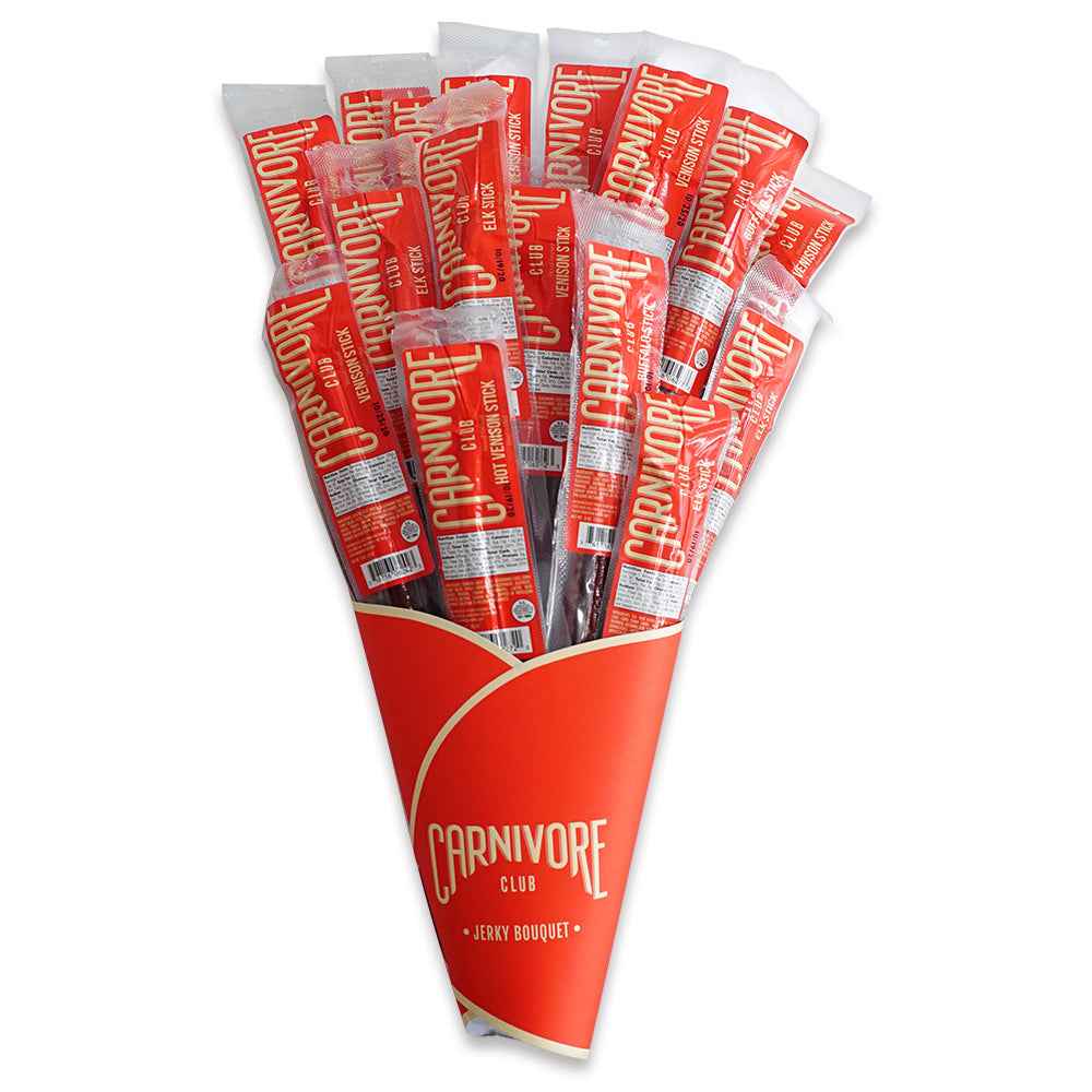 Exotic Meat Snack Stick Bouquet