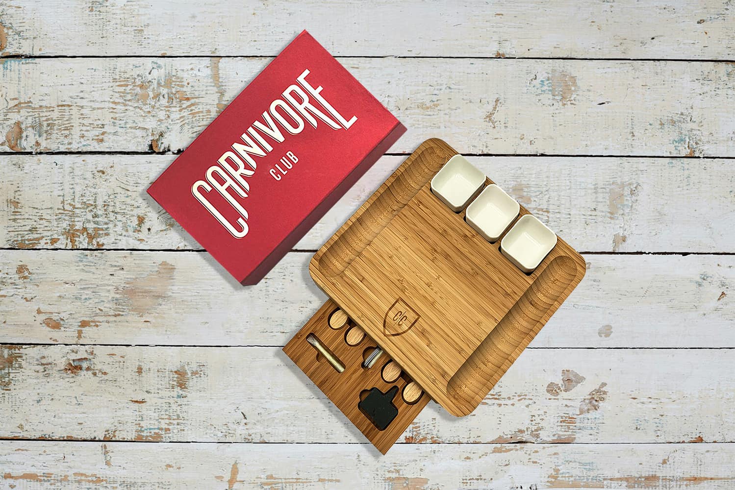 Charcuterie Board and Classic Box Gift - Carnivore Club USA