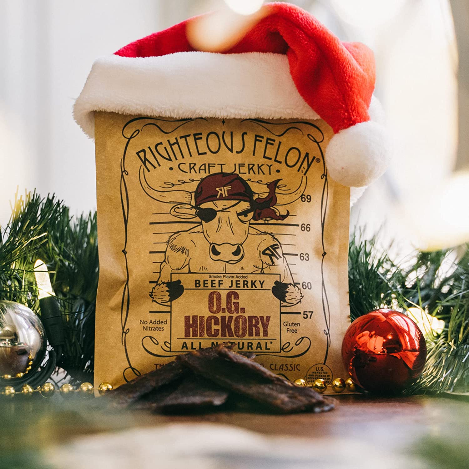 OG Hickory Beef Jerky (Righteous Felon)