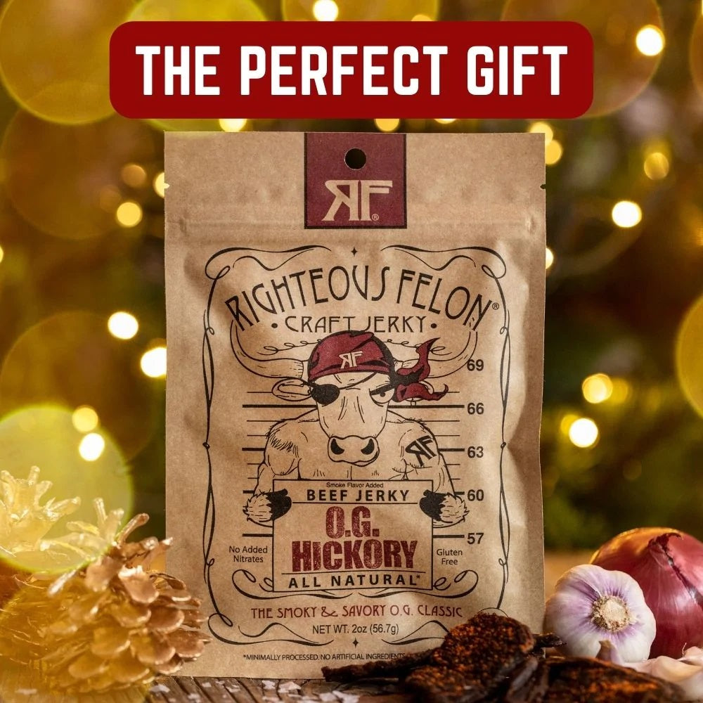OG Hickory Beef Jerky - Righteous Felon